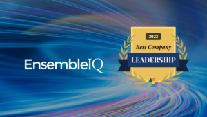 EnsembleIQ has been recognized for for Outstanding Company Leadership by Comparably