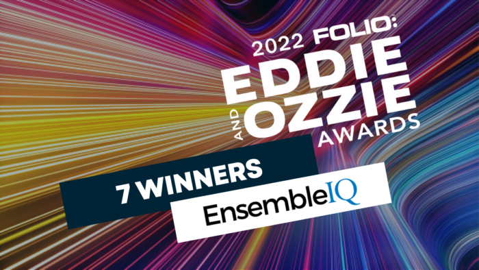 EnsembleIQ Wins Seven Folio: Eddie and Ozzie Awards