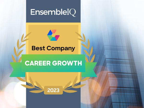 EnsembleIQ Recognized as a Top Workplace for Career Growth