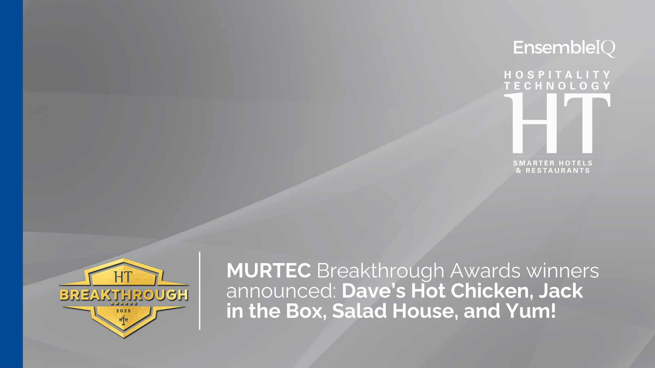 Murtec 2025 Breakthrough ward winners announced.