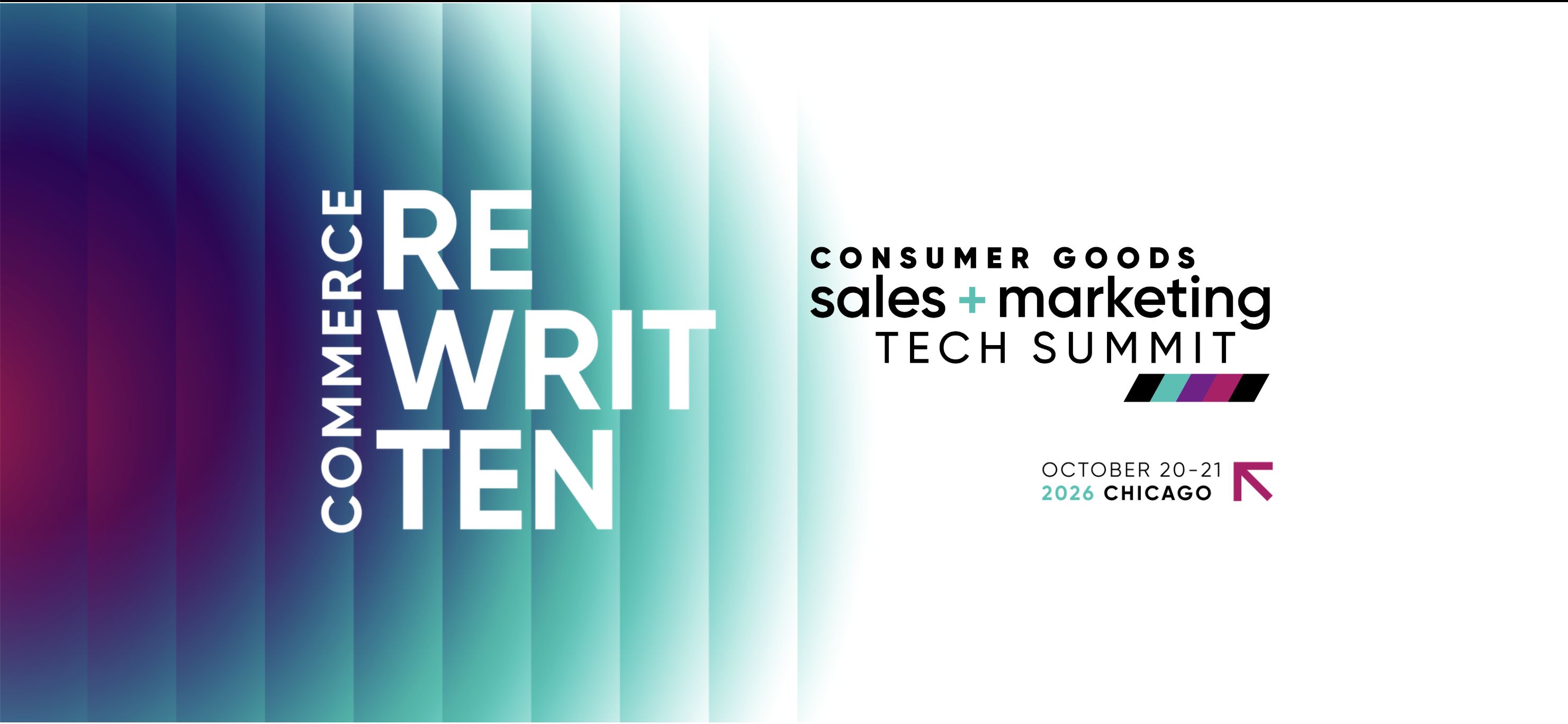 Consumer goods sales + marketing tech summit
