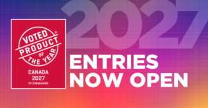 Trust in the Aisles: Product of the Year Canada Opens 2027 Entries The Ultimate Seal of Approval for Canadian Consumers.
